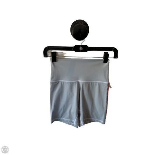 Athletic Shorts By Aerie In Grey & Orange, Size: 4