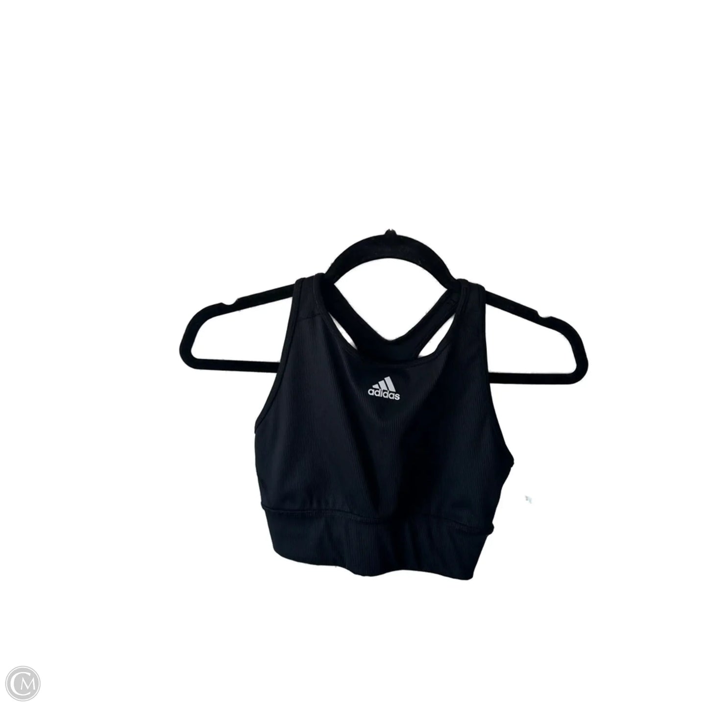Athletic Bra By Adidas In Black, Size: S