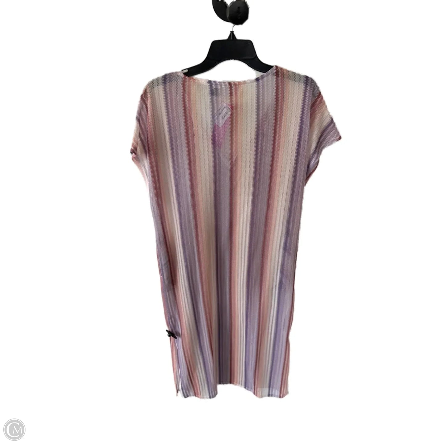 Swimwear Cover-up By Rachel Zoe In Pink & Purple, Size: M