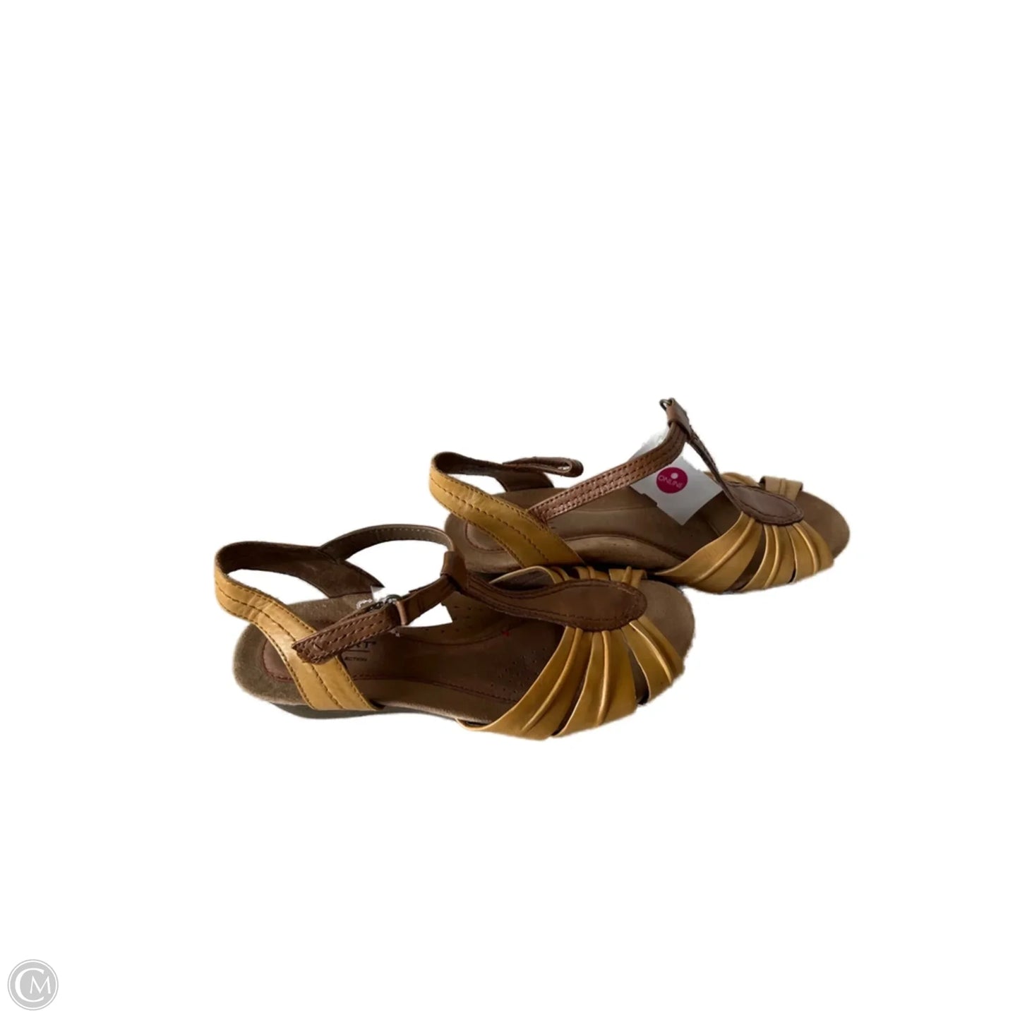 Sandals Flats By Rockport In Yellow, Size: 7.5