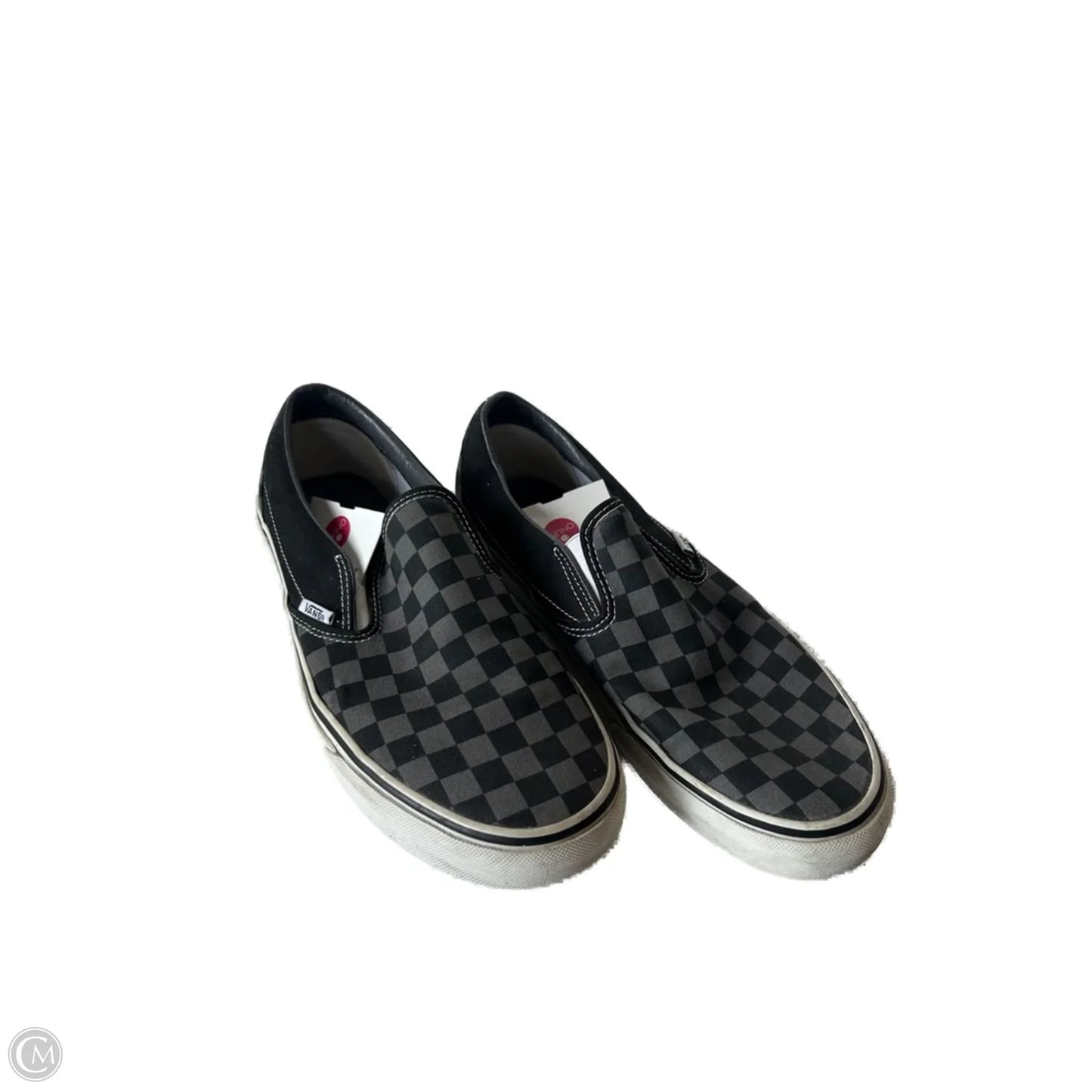 Shoes Sneakers By Vans In Black & Grey, Size: 11