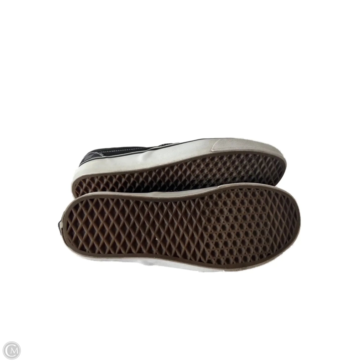 Shoes Sneakers By Vans In Black & Grey, Size: 11