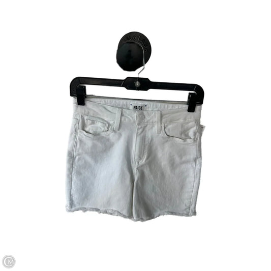 Shorts By Paige In White Denim, Size: 2