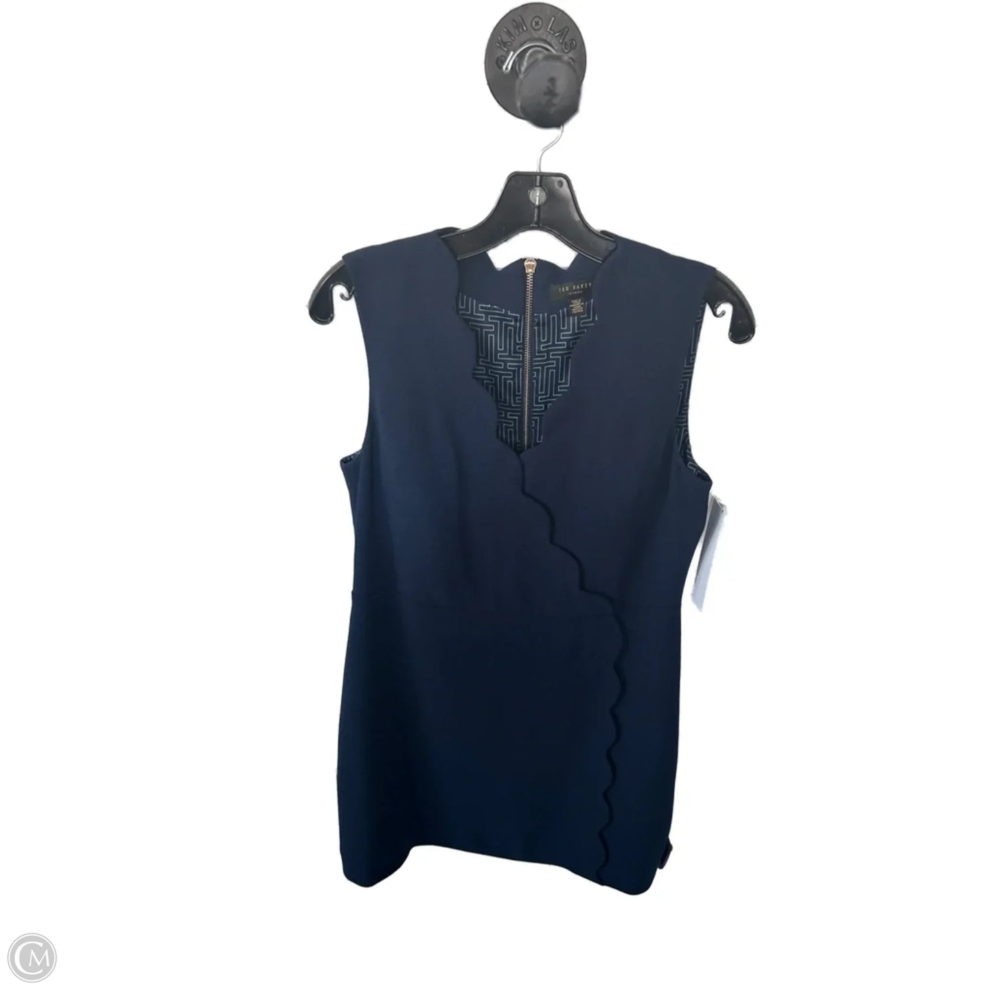 Dress Work By Ted Baker In Blue, Size: Xs