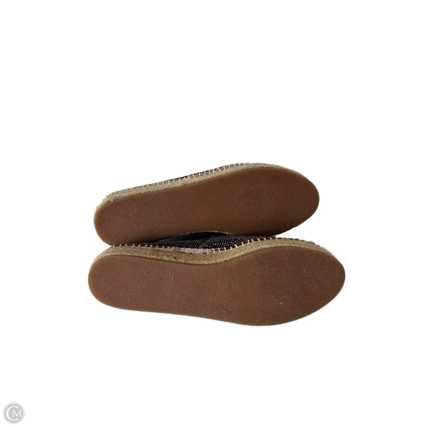 Shoes Flats By Steve Madden In Black & Tan, Size: 8.5