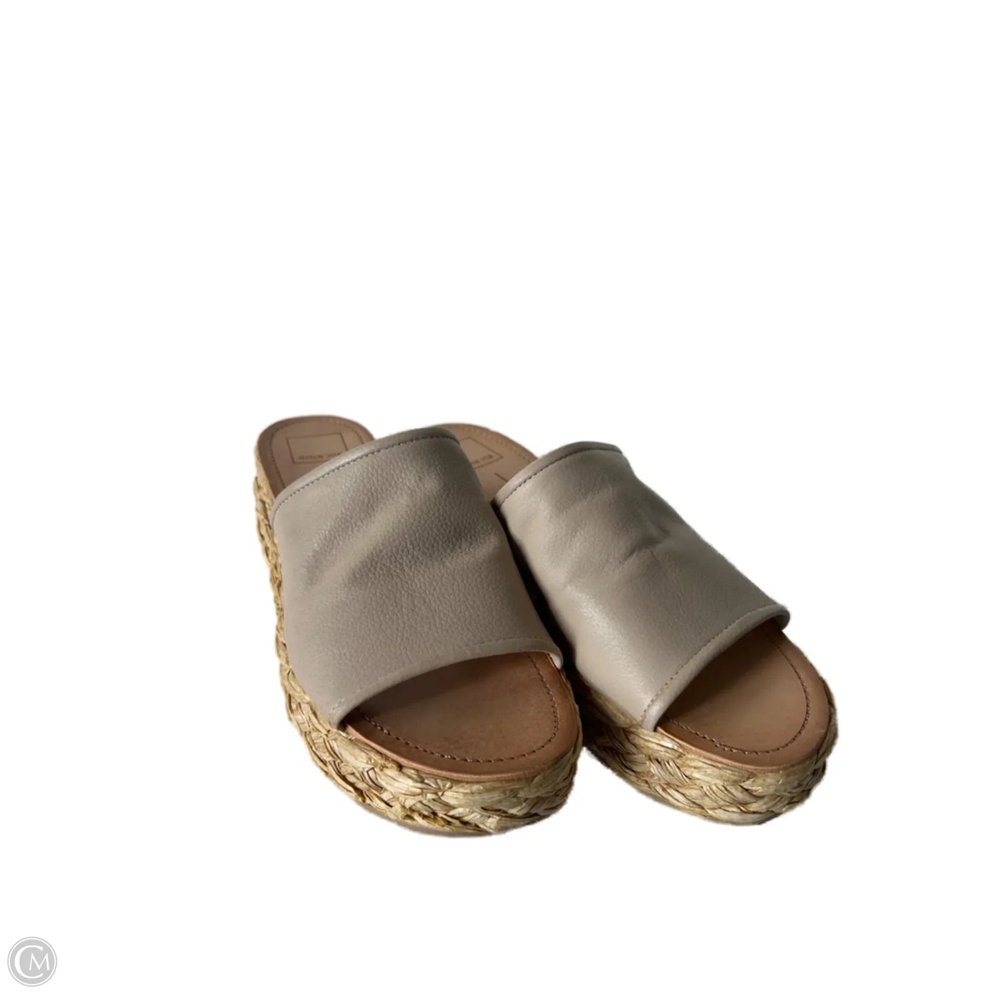 Sandals Heels Platform By Dolce Vita In Tan, Size: 9.5