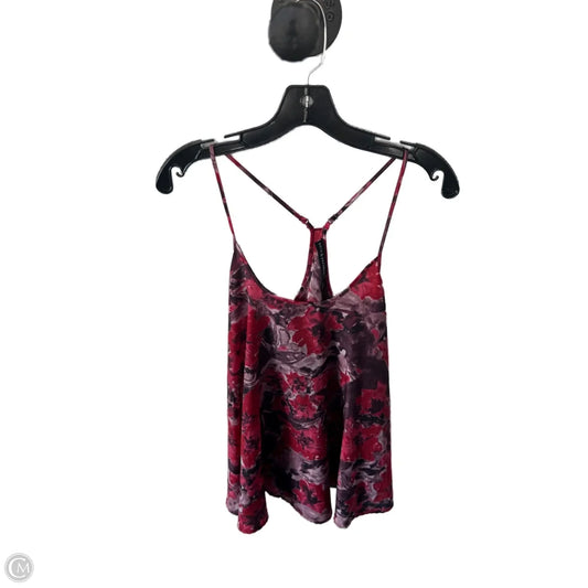 Top Sleeveless By Rock And Republic In Black & Red, Size: Xs
