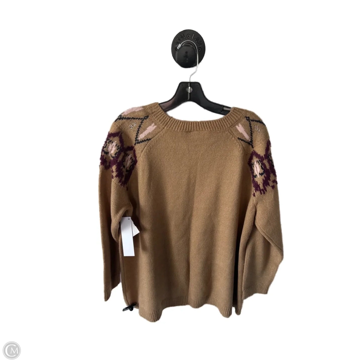 Sweater By Lane Bryant In Tan, Size: 1x