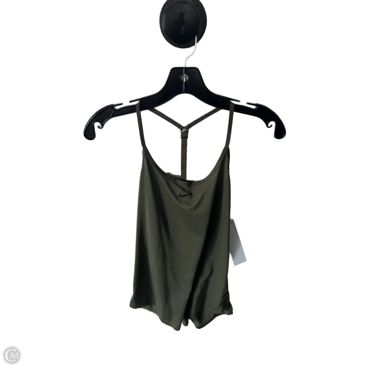 Athletic Tank Top By Nike In Green, Size: S