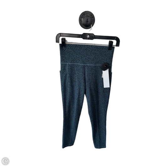 Athletic Leggings By Athleta In Black & Blue, Size: 0