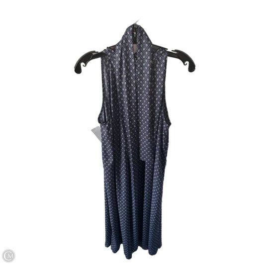 Dress Casual Midi By Ann Taylor In Purple, Size: M