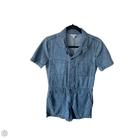 Romper By Lucky Brand In Blue Denim, Size: S