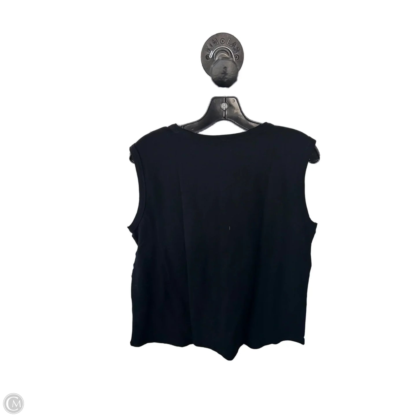 Top Sleeveless Basic By 7th Ray In Black, Size: M