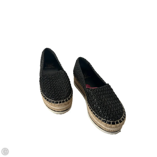 Shoes Flats By Vince Camuto In Black & Tan, Size: 7