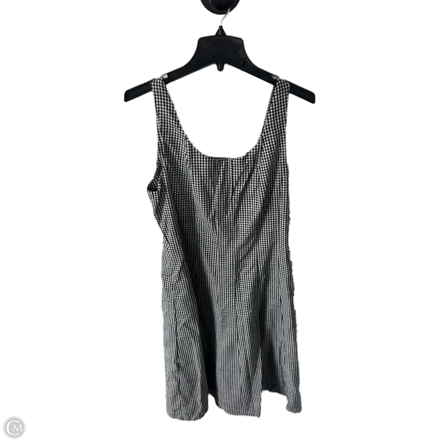 Dress Casual Midi By A New Day In Black & White, Size: M