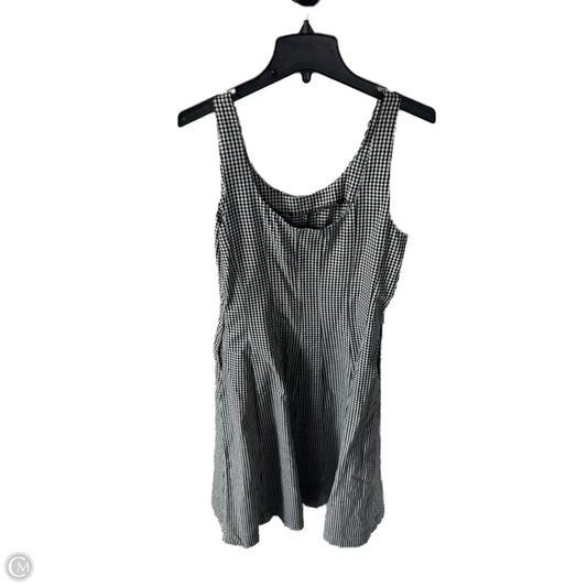 Dress Casual Midi By A New Day In Black & White, Size: M