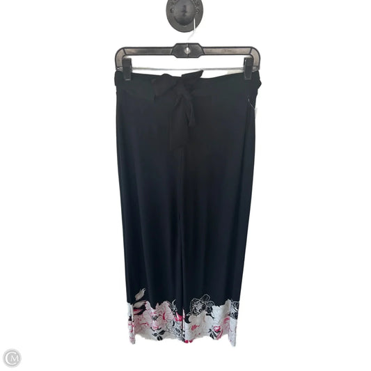 Pants Wide Leg By White House Black Market In Black & Pink, Size: 0