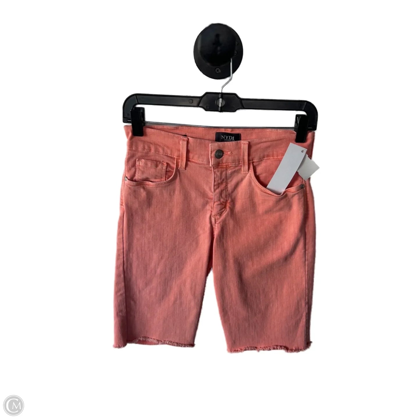 Shorts By Not Your Daughters Jeans In Orange Denim, Size: 0