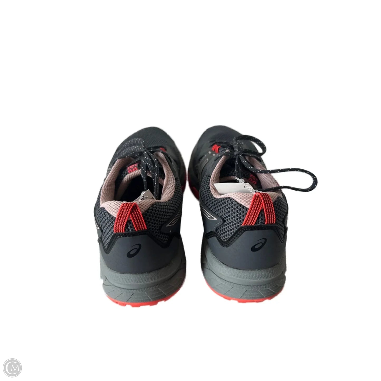 Shoes Athletic By Asics In Grey & Pink, Size: 9