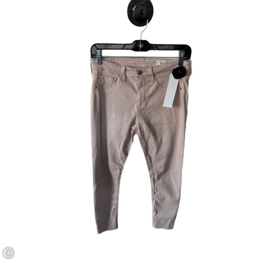 Jeans Skinny By Adriano Goldschmied In Pink Denim, Size: 4