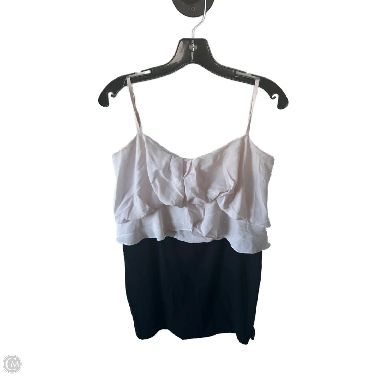 Dress Party Short By Bcbgmaxazria In Black & Pink, Size: L