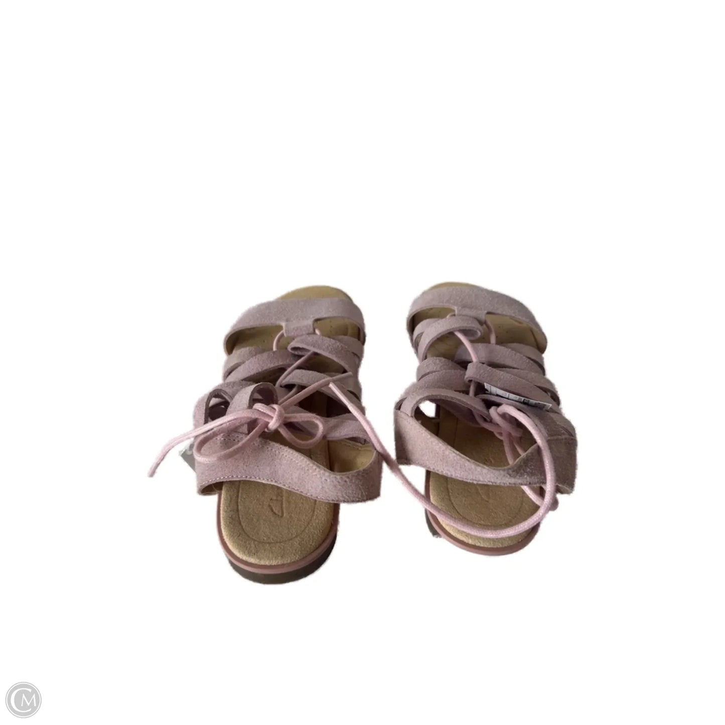 Sandals Flats By Clarks In Pink, Size: 7.5