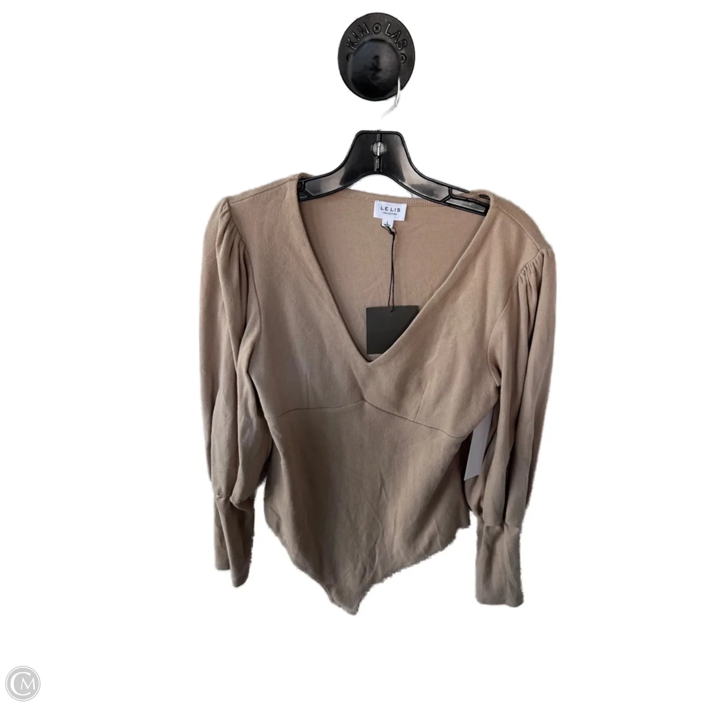 Bodysuit By Le Lis In Tan, Size: L