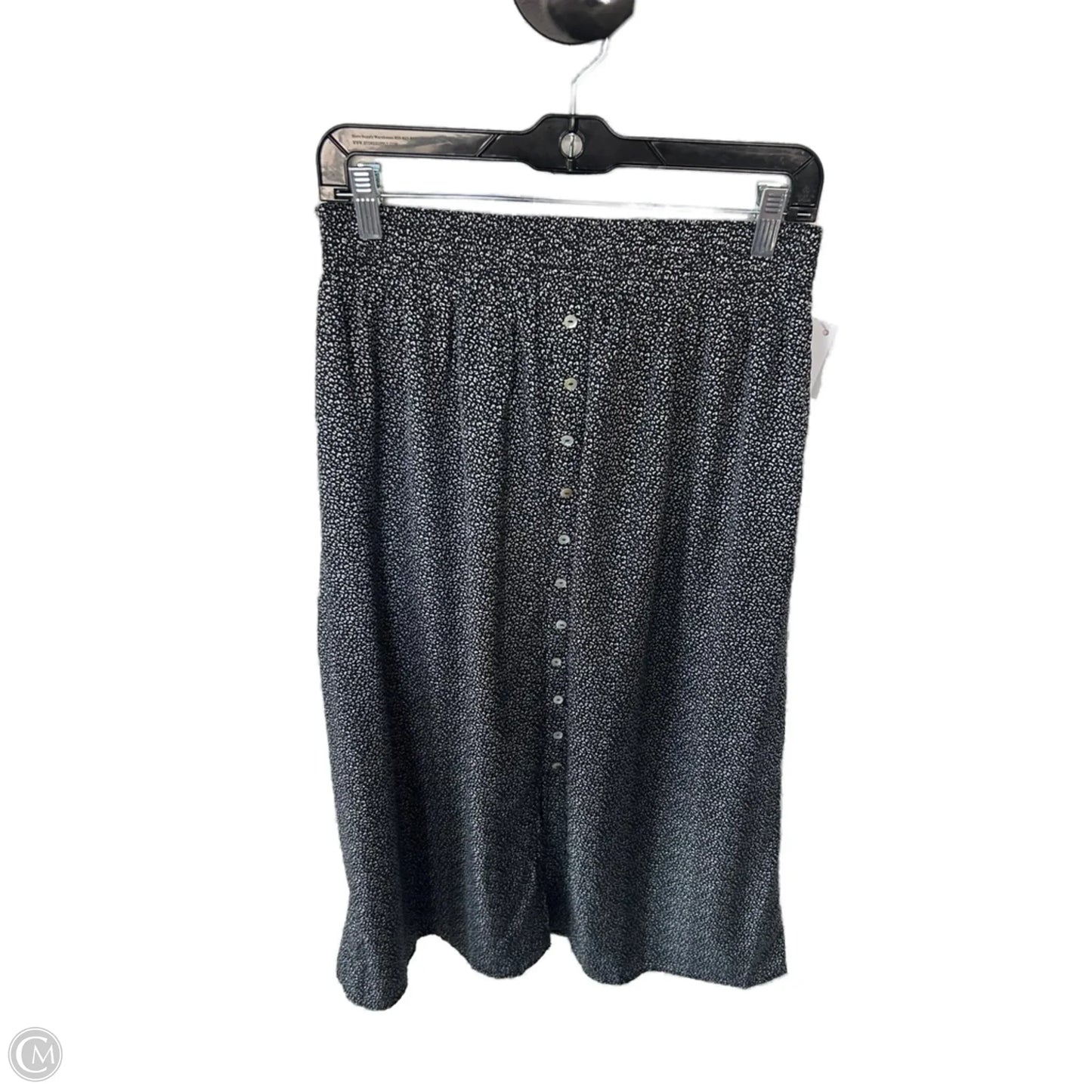 Skirt Maxi By Wishlist In Black & White, Size: 8