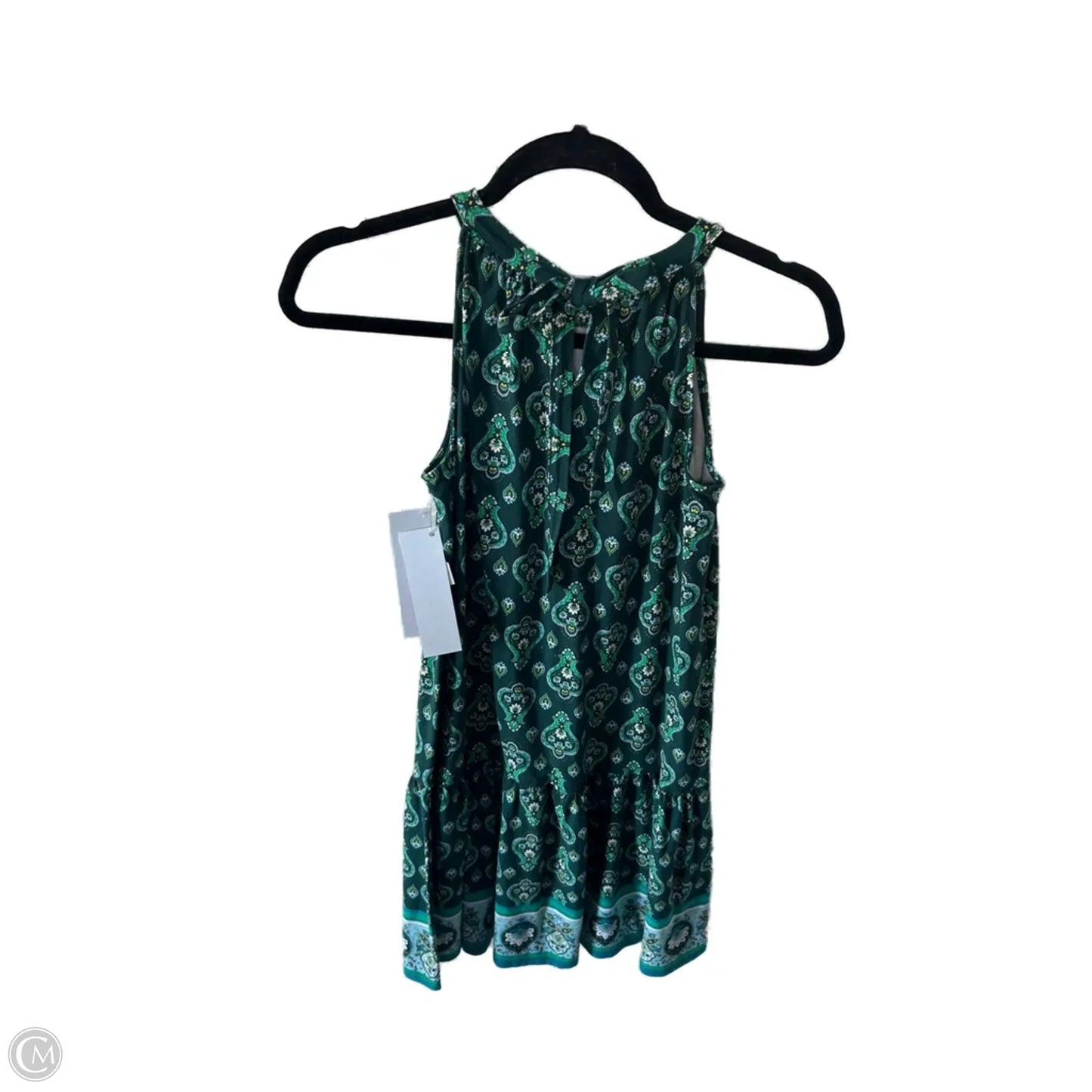 Dress Casual Short By Loft In Geometric Pattern, Size: Xxsp