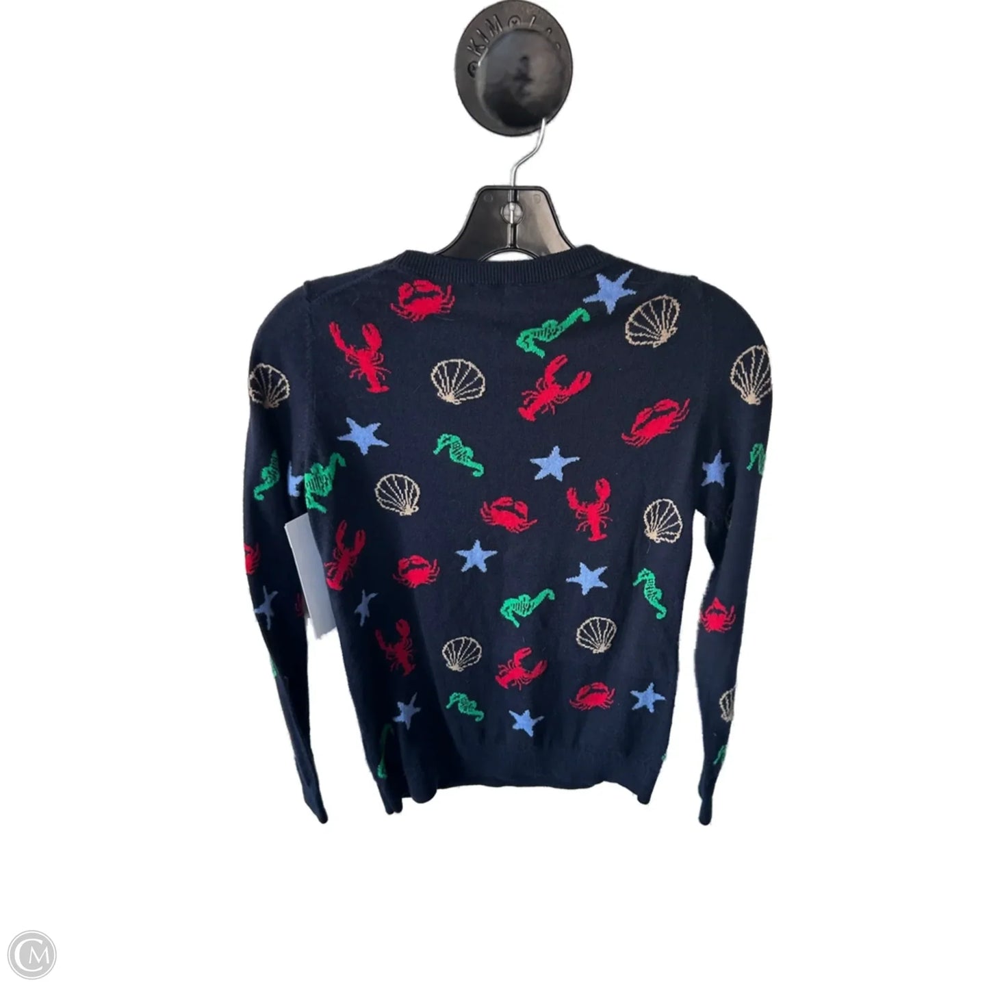 Sweater By Talbots In Blue & Red, Size: S