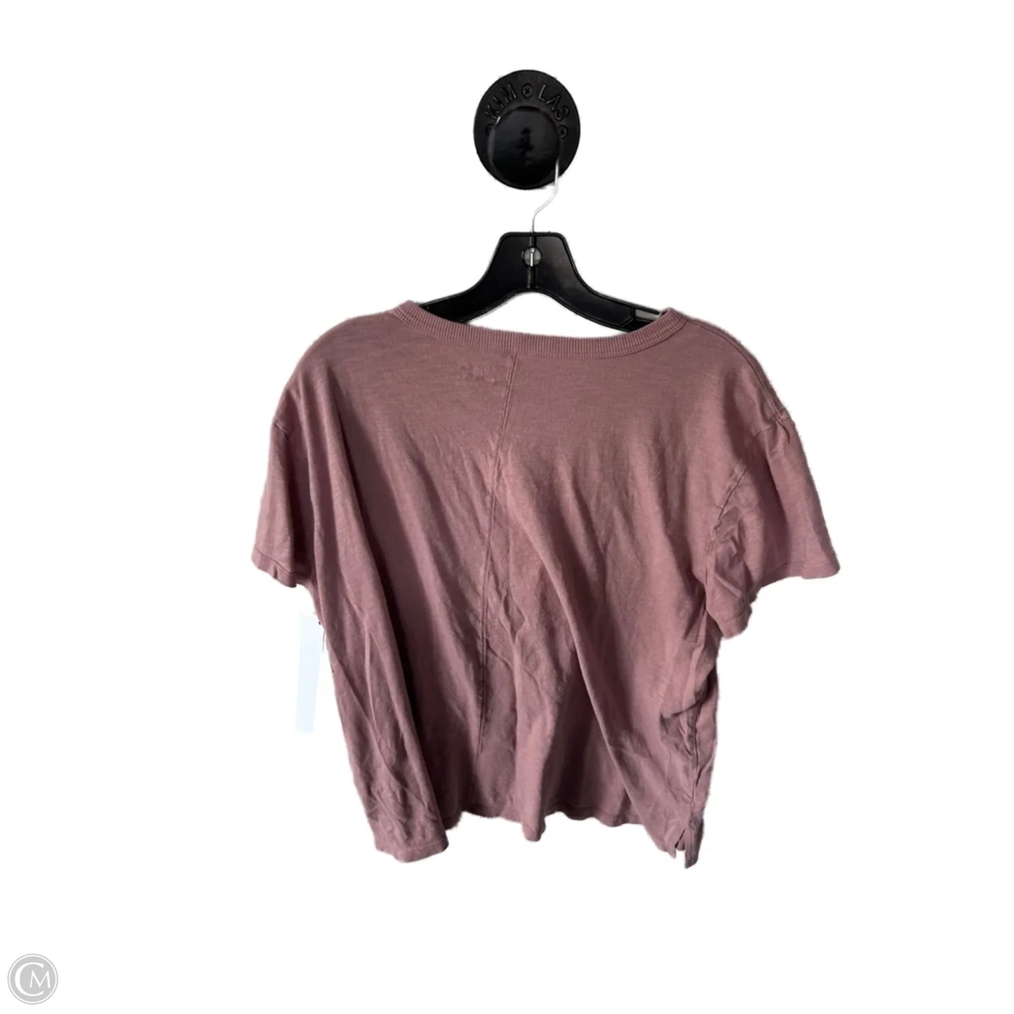 Top Short Sleeve Basic By Maurices In Pink, Size: 1x