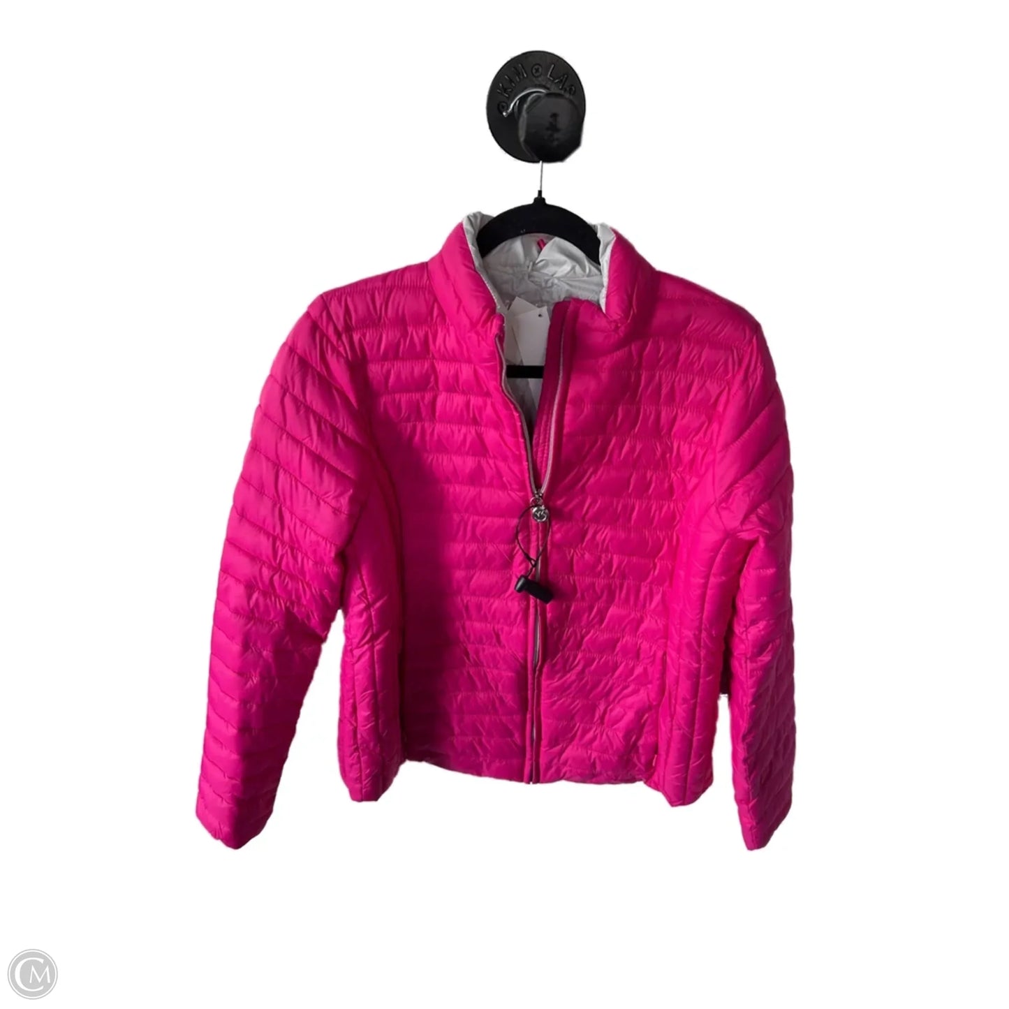Jacket Puffer & Quilted By Michael By Michael Kors In Pink, Size: M