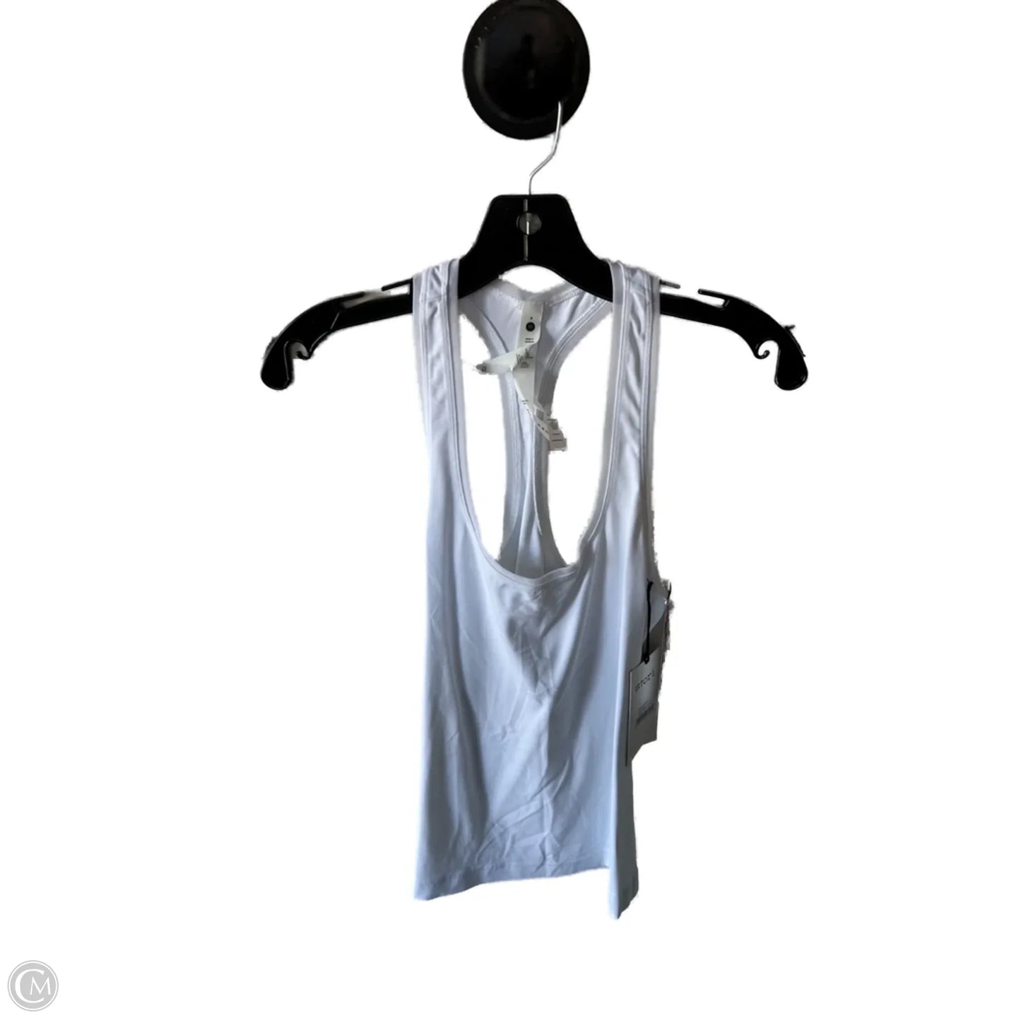 Athletic Tank Top By Clothes Mentor In White, Size: M