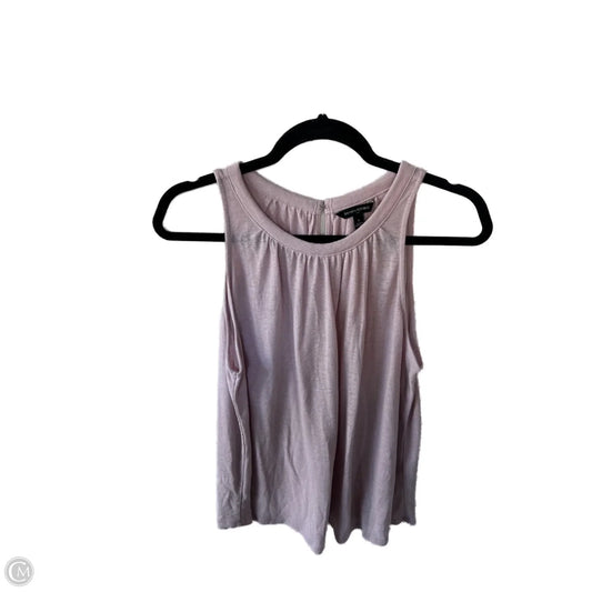 Top Sleeveless By Banana Republic In Pink, Size: L