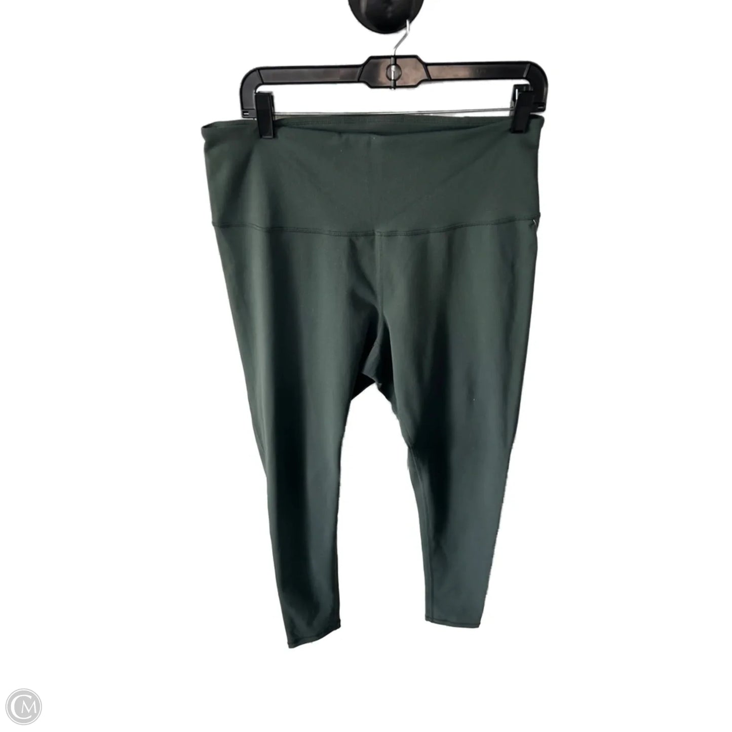 Athletic Leggings By Zella In Green, Size: 18