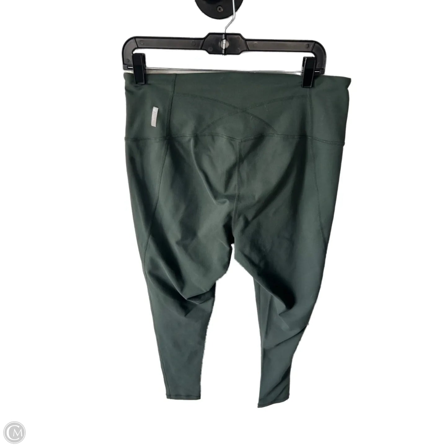 Athletic Leggings By Zella In Green, Size: 18