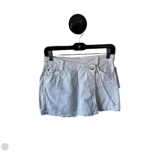Skort By Zara In White, Size: 0