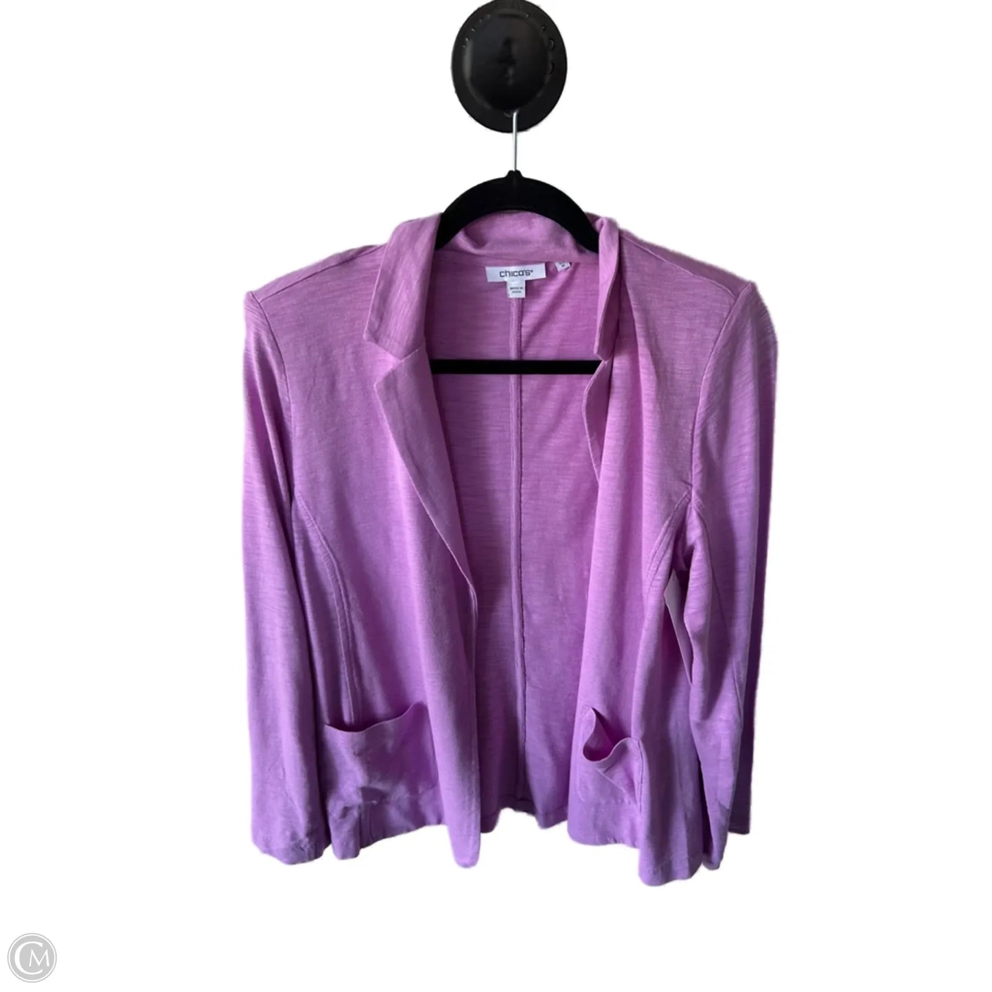 Blazer By Chicos In Purple, Size: M