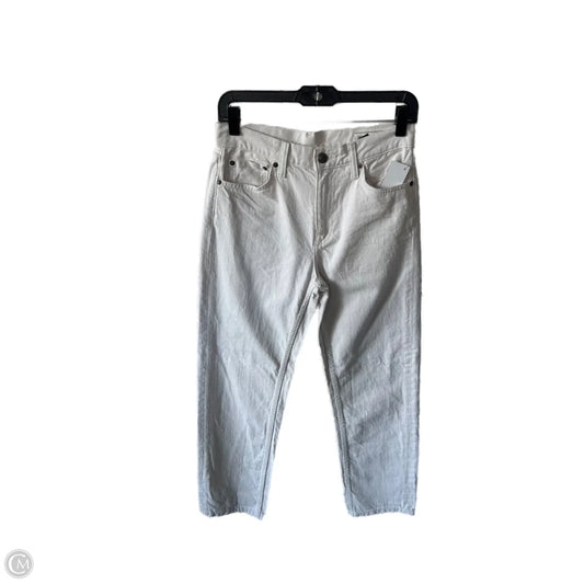 Jeans Wide Leg By Zara In Tan Denim, Size: 4