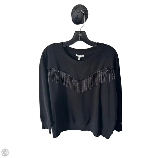 Sweatshirt Crewneck By Maurices In Black, Size: Xxl