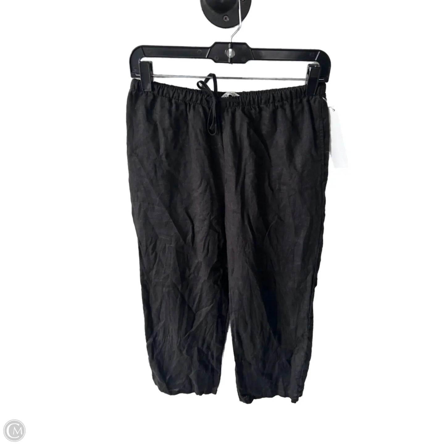 Pants Linen By Zara In Black, Size: 0