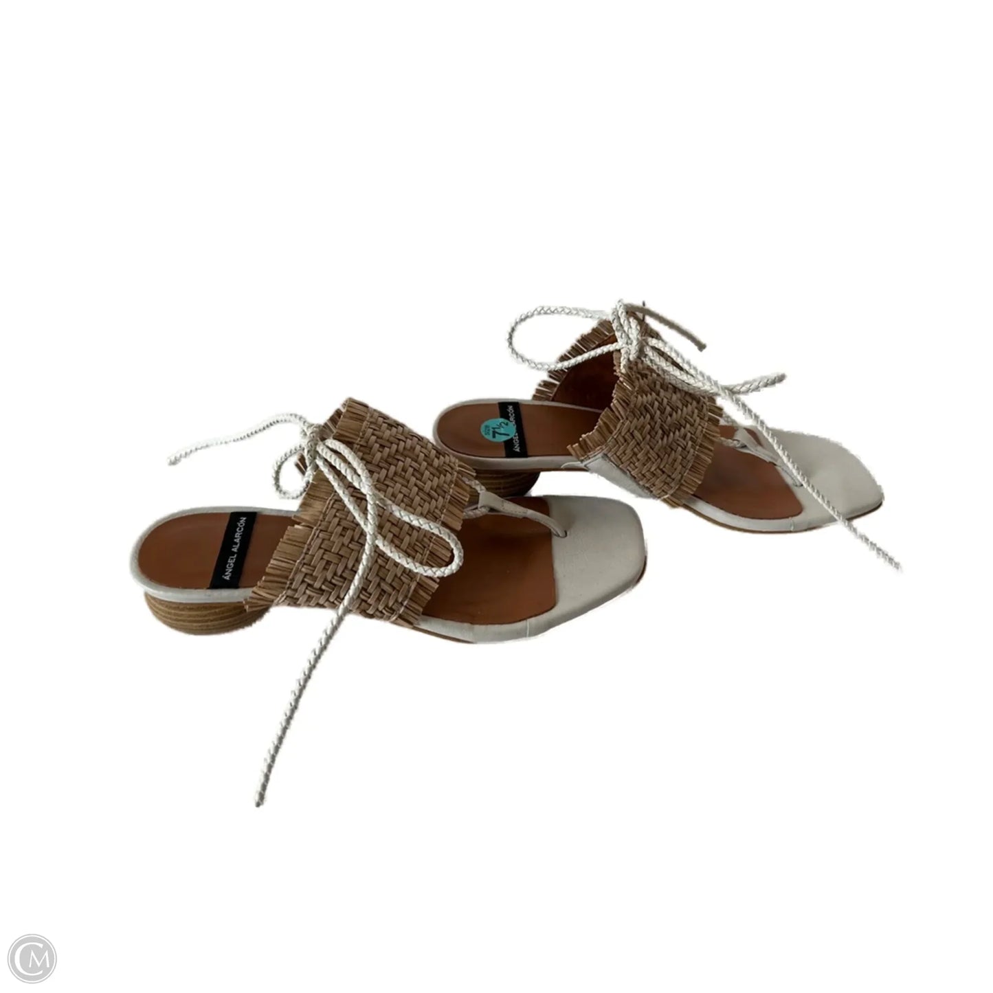 Sandals Flats By Cmc In White, Size: 7.5