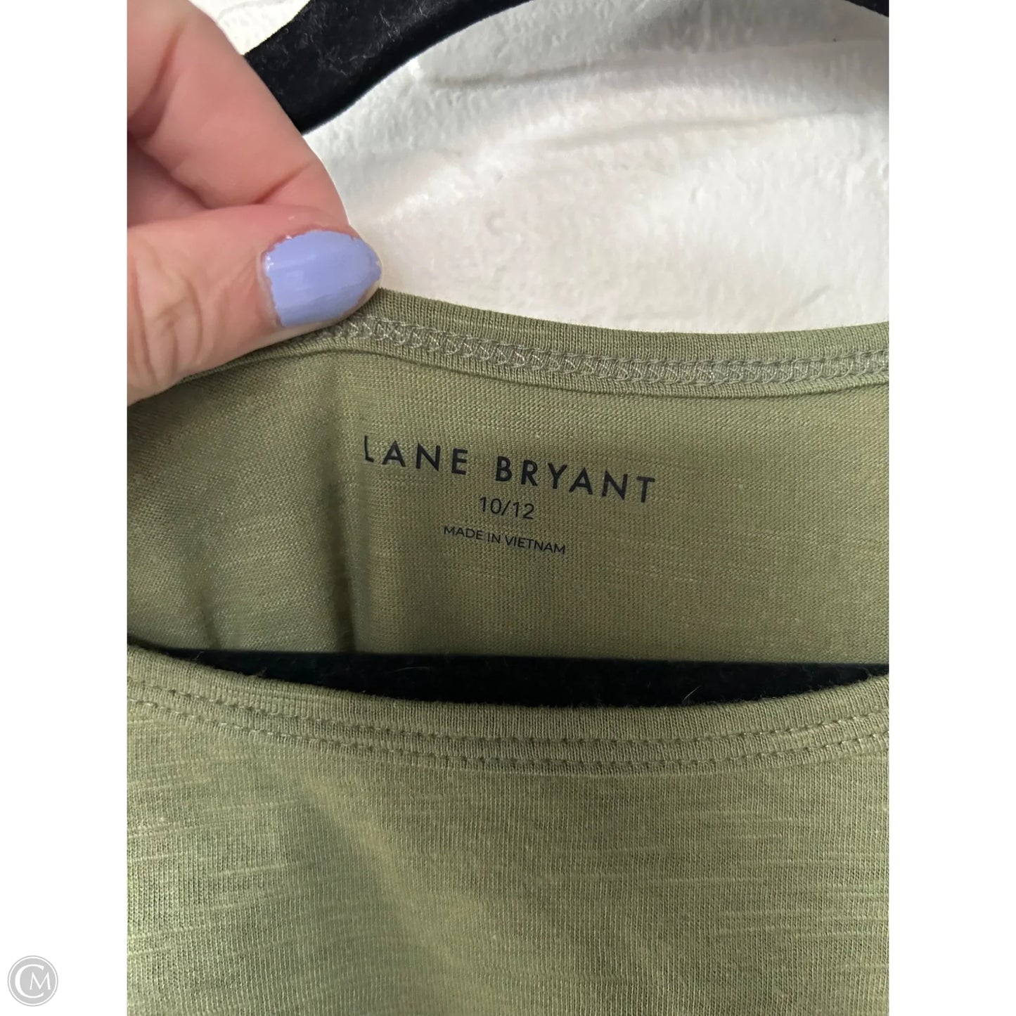 Top Sleeveless Basic By Lane Bryant In Green, Size: L