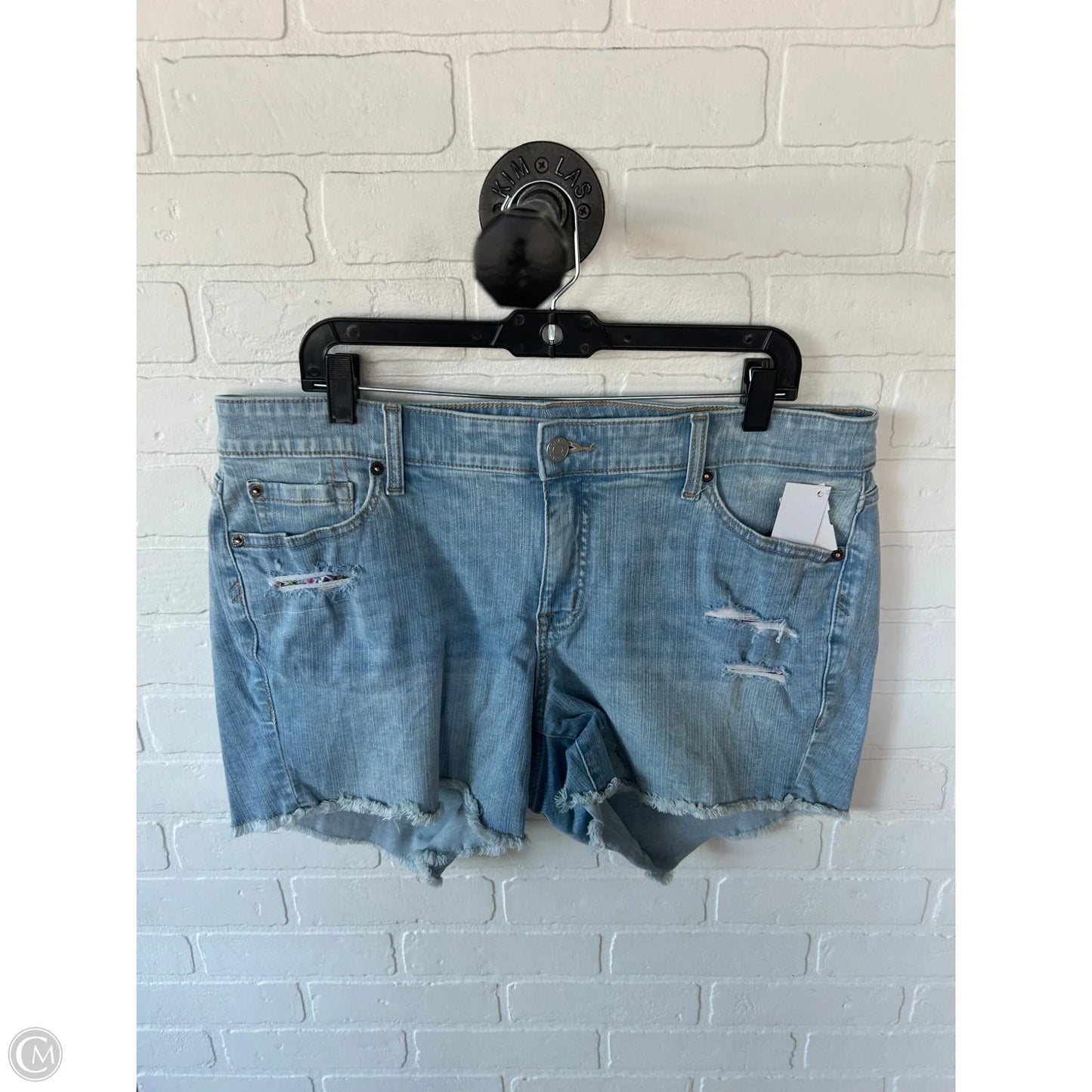 Shorts By Torrid In Blue Denim, Size: 12