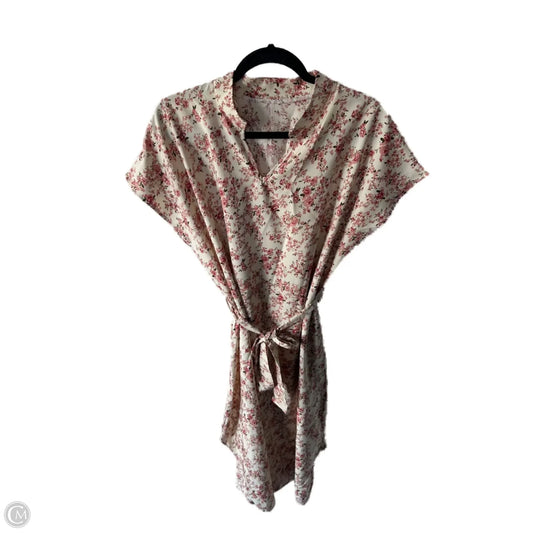 Dress Casual Midi By Cme In Pink, Size: Xl