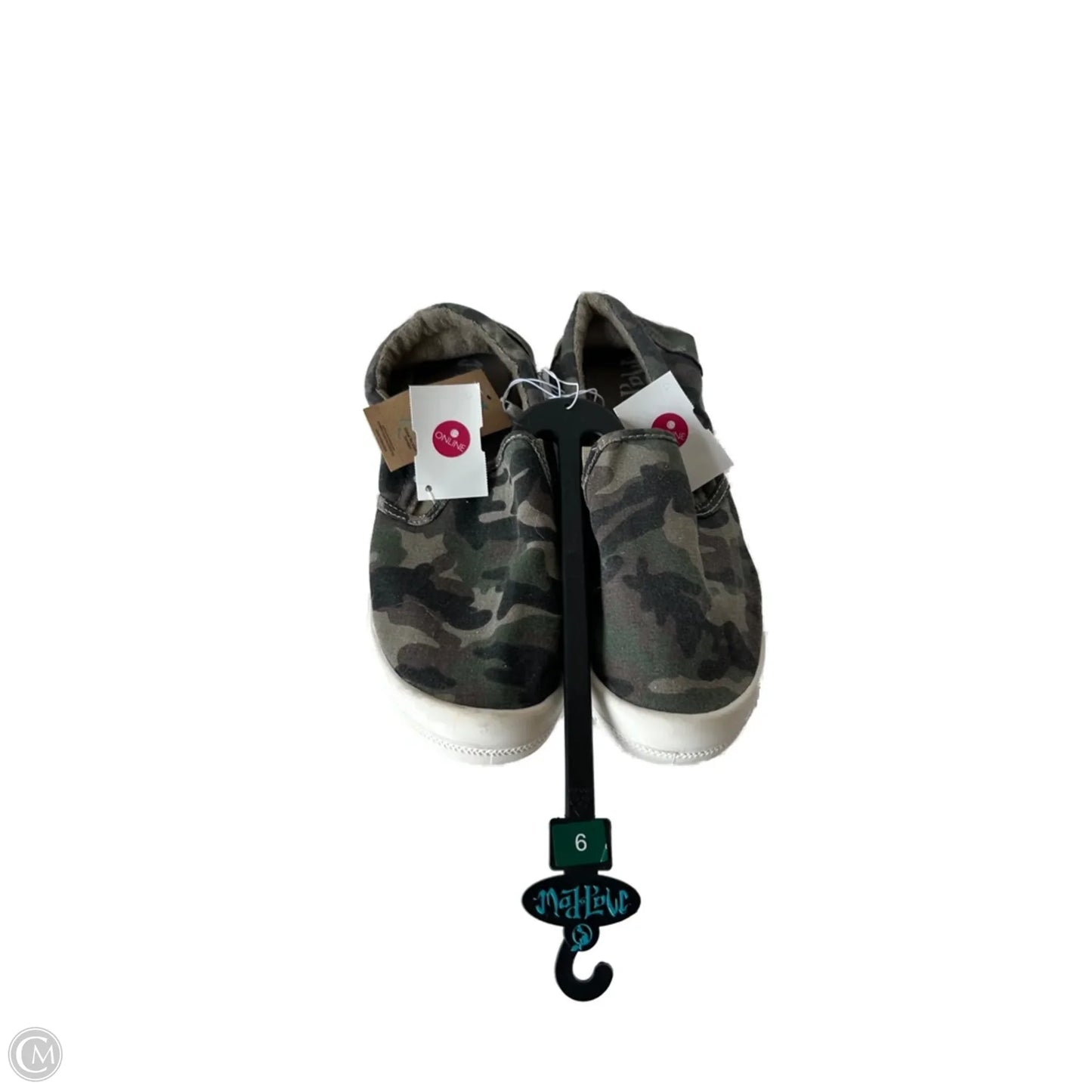 Shoes Flats By Clothes Mentor In Camouflage Print, Size: 9