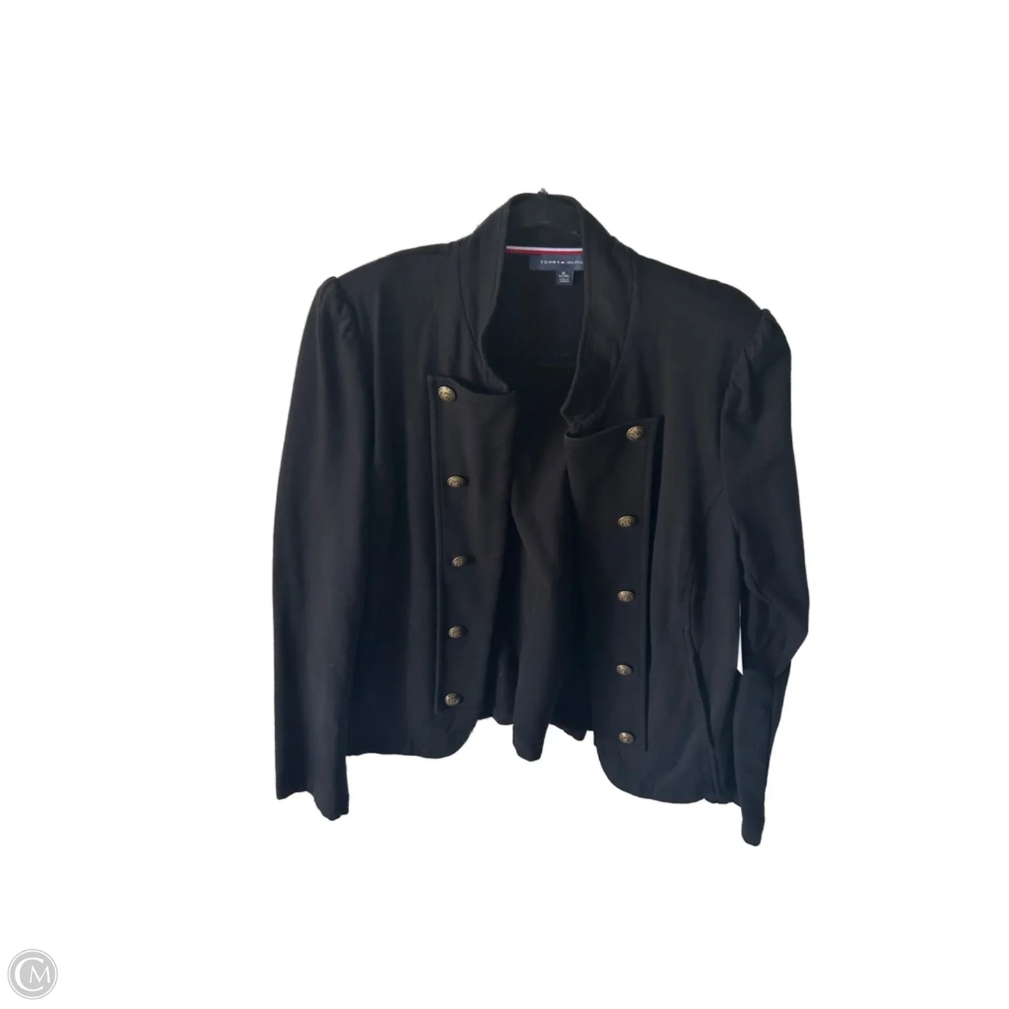 Blazer By Tommy Hilfiger In Black & Gold, Size: Xl