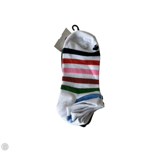Socks Designer By Kate Spade In Blue & White, Size: Osfm