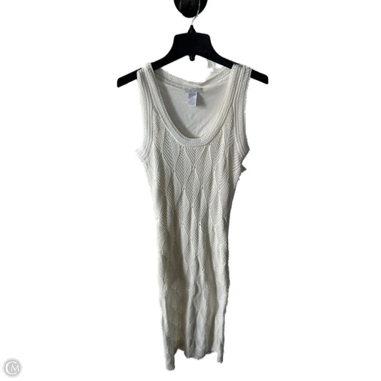 Dress Casual Maxi By Design History In White, Size: L