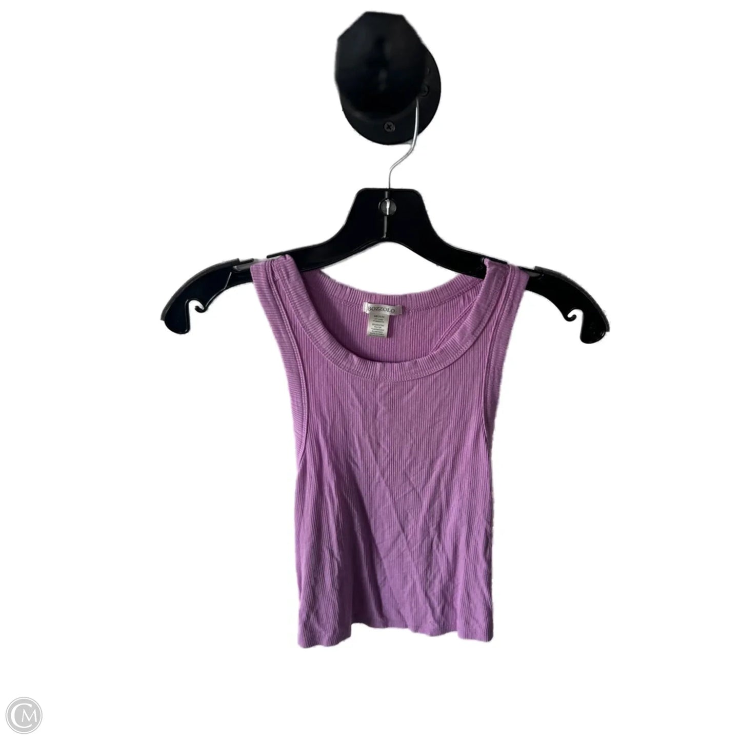 Top Sleeveless Basic By Bozzolo In Purple, Size: M